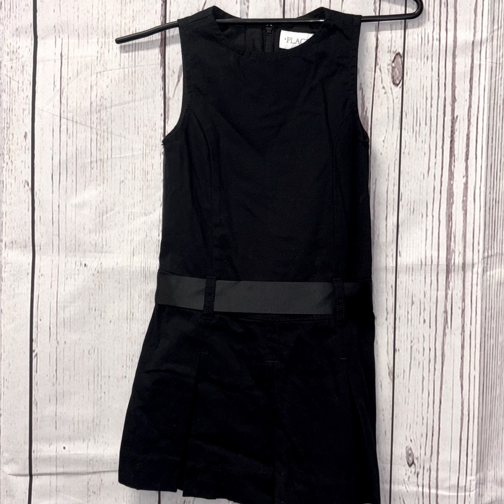 The Childrens Place Black School Uniform Dress, Sz 4